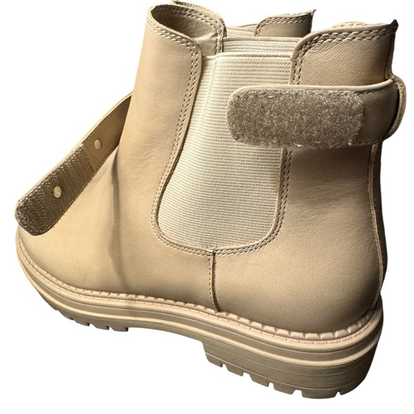 Copper Key COSMO PEARL RHINESTONE Leather Chelsea Booties NWT - Picture 7 of 11